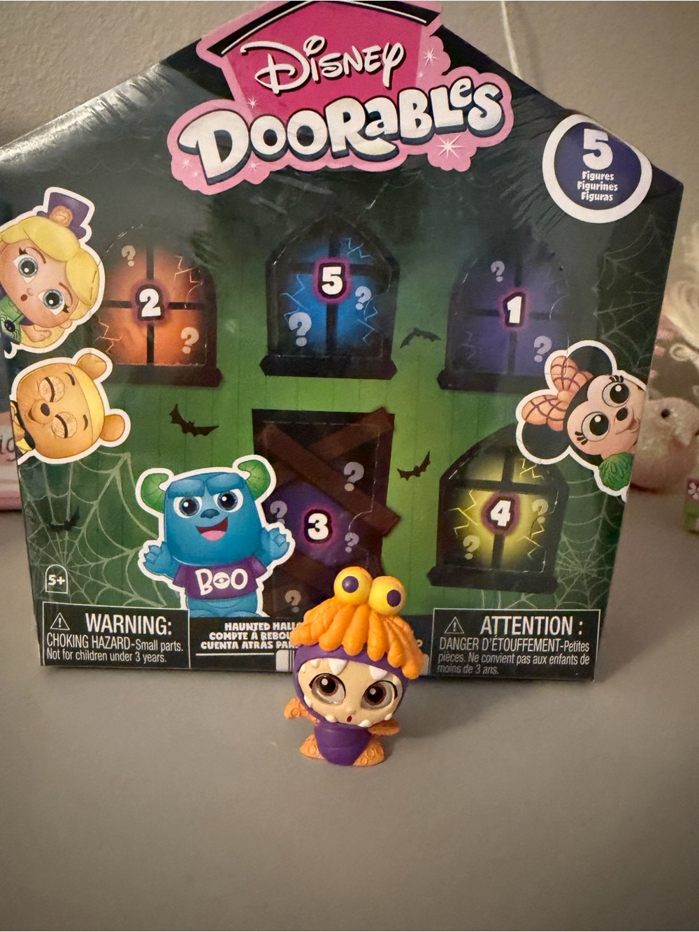 Disney Doorables Haunted Halloween 2026 Boo Monsters Inc RARE